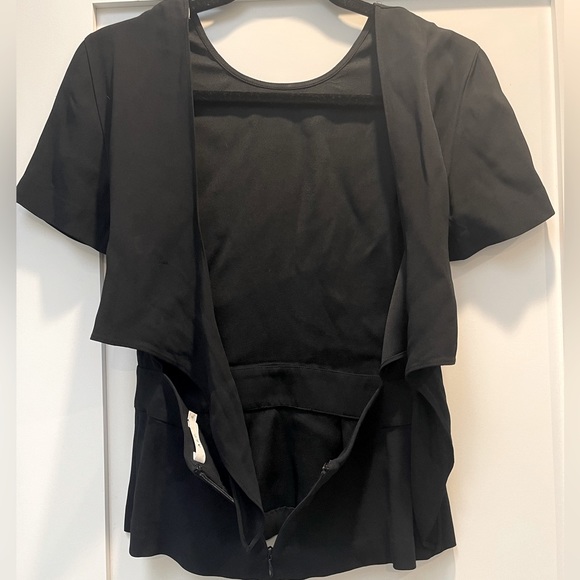 A.L.C. Black Top Open Back + Tie - Picture 4 of 4